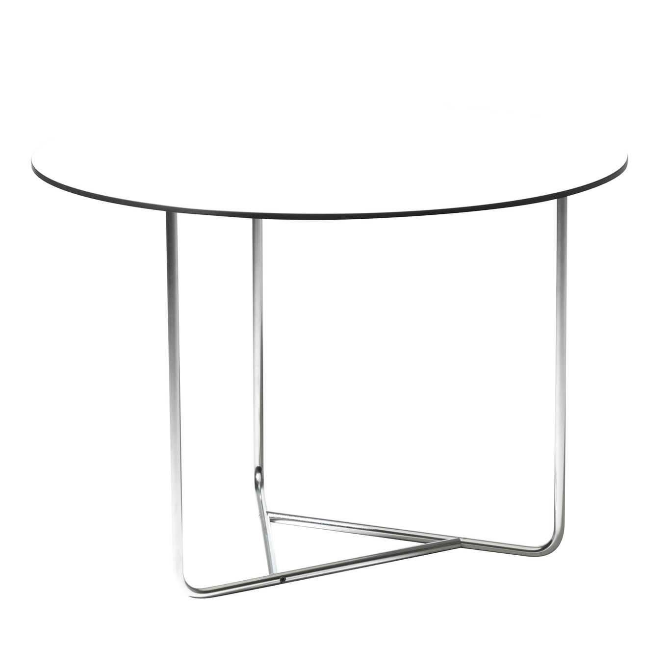Tellus Pöytä 64cm, Valkoinen/Kromi