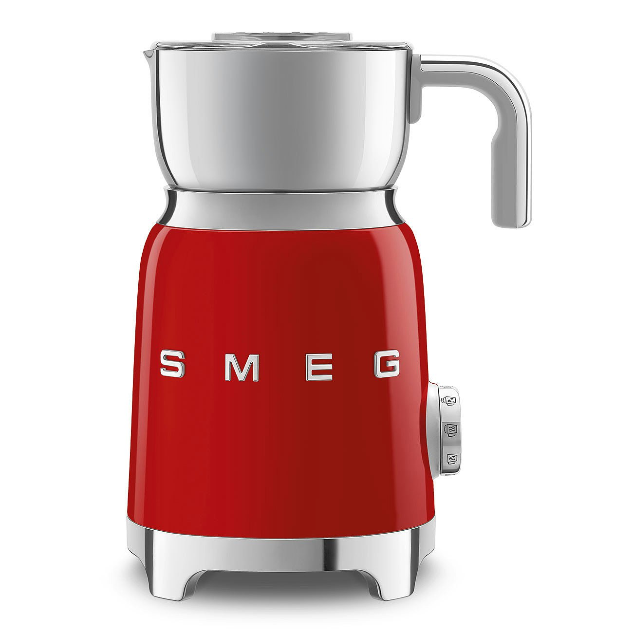 Smeg Milk Frother, Red