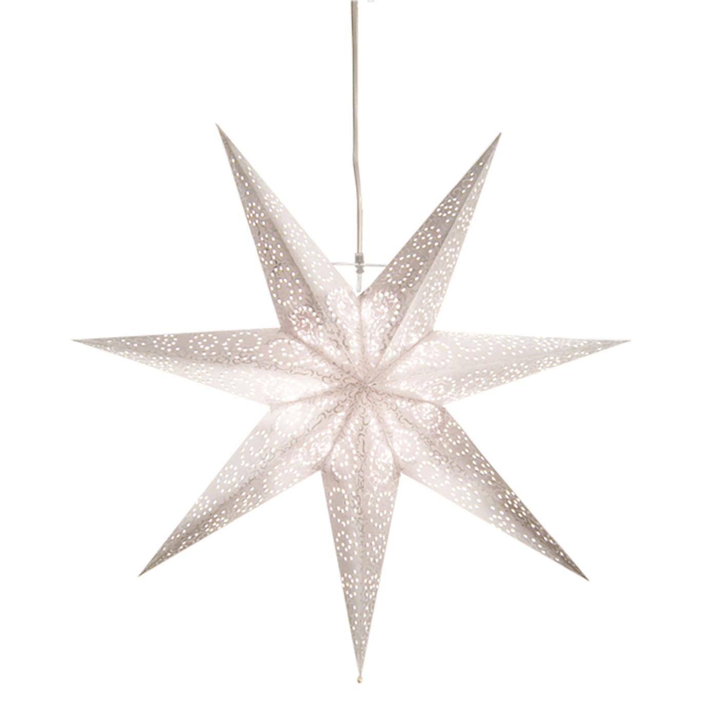 Christmas Star Antique, White