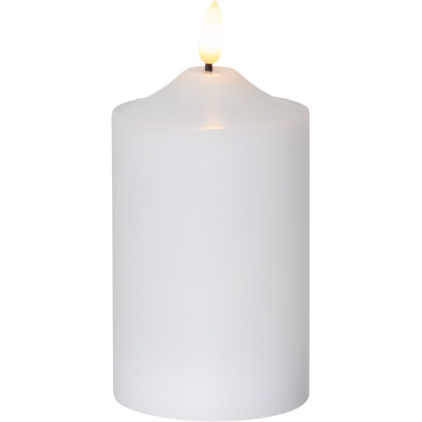 Flamme LED Pöytäkynttilä Valkoinen, 15 cm