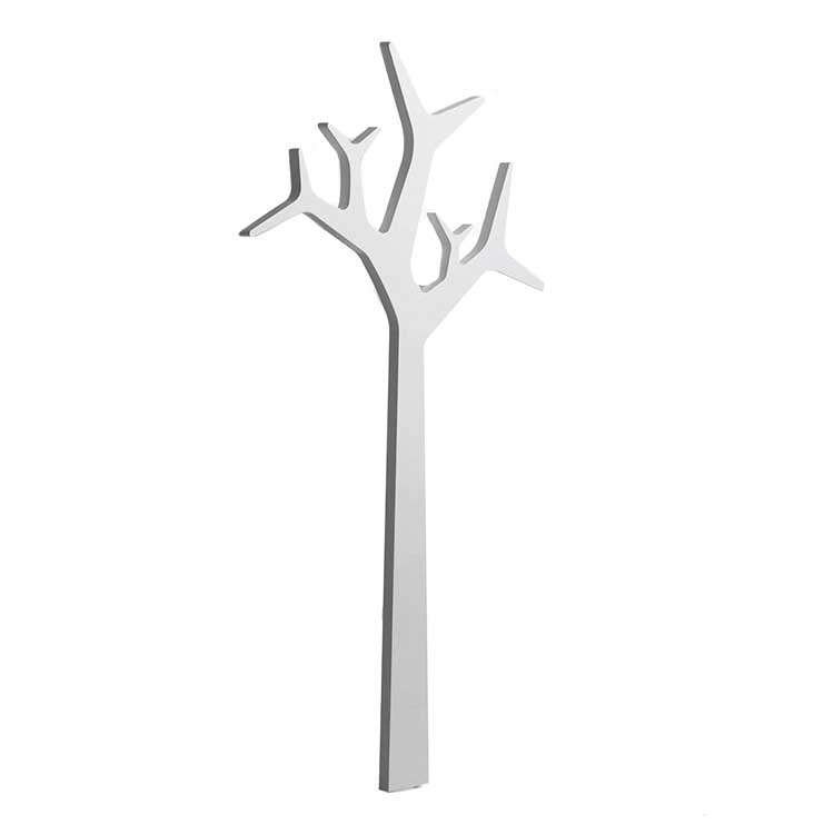 Tree Takkinaulakko Seinään Kiinnitettävä 134 cm, Valkoinen
