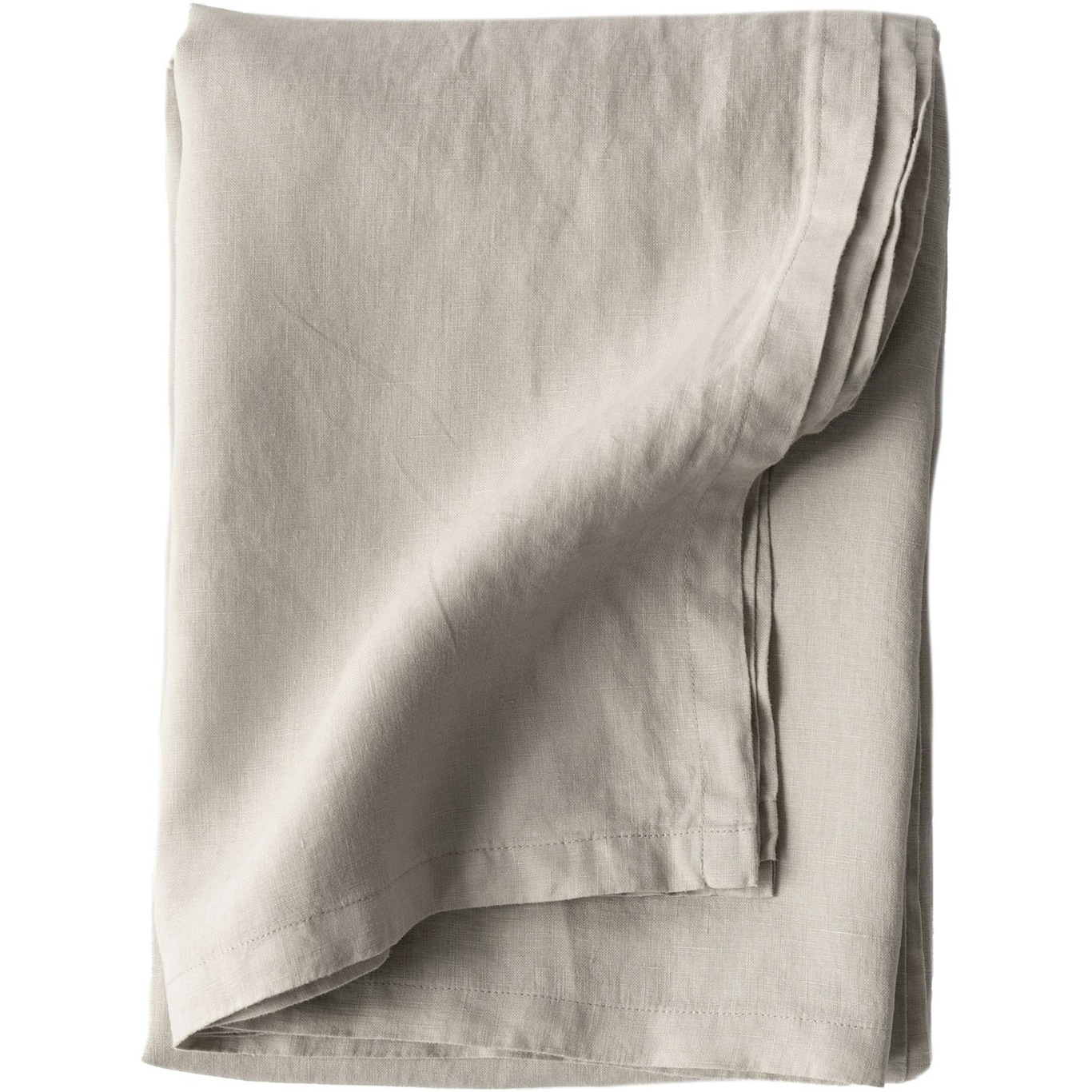 Linen Pöytäliina 145x270 cm, Warm Grey