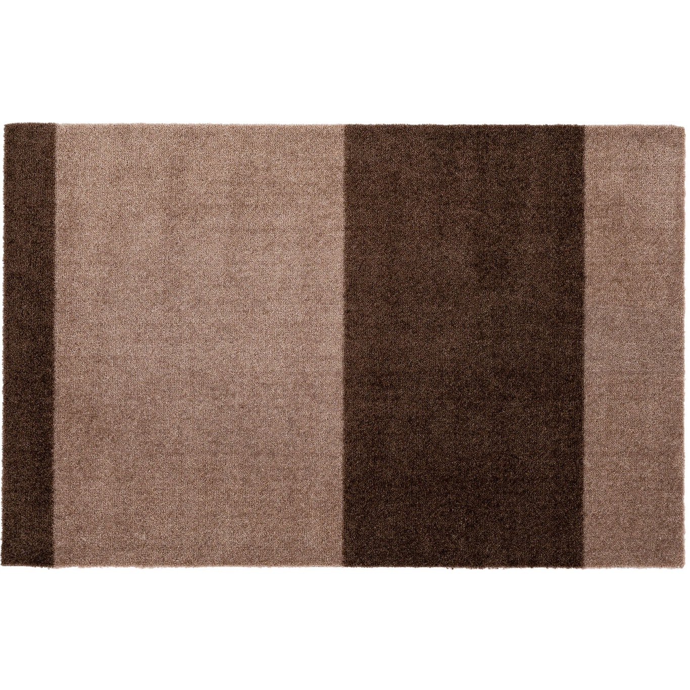 Stripes Matto Sand / Ruskea, 60x90 cm