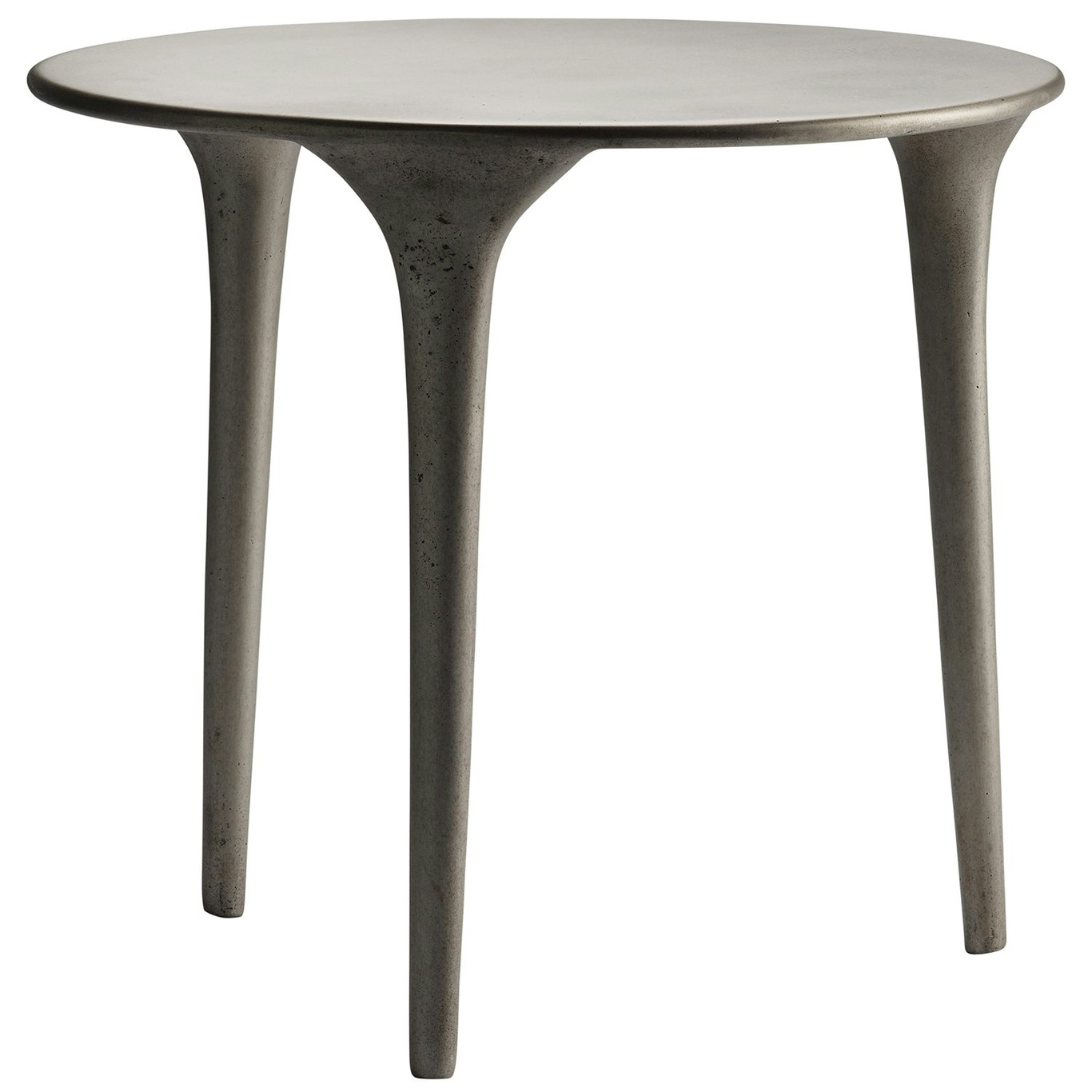 Sivupöytä Kierrätetty Alumiini, Ø45 cm