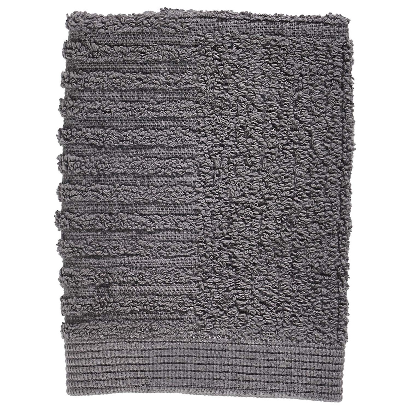 Classic Washcloth 30x30 cm, Grey