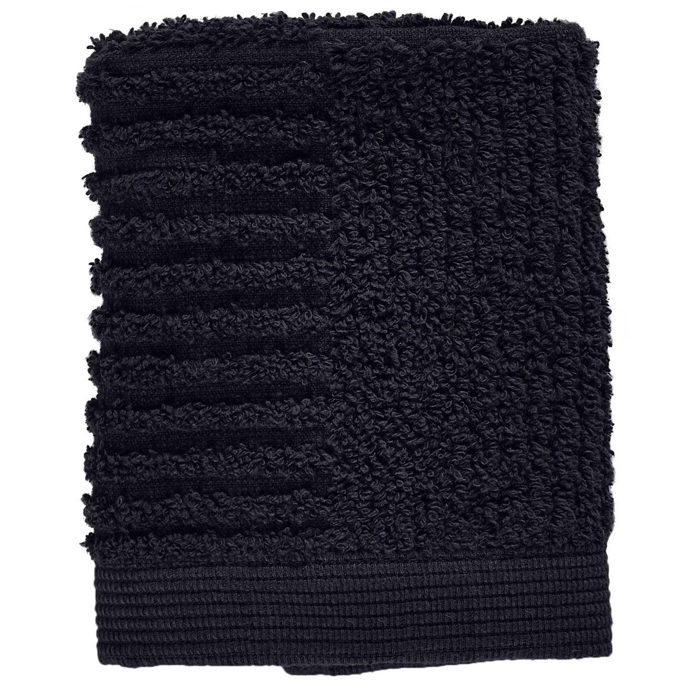 Classic Washcloth 30x30 cm, Black